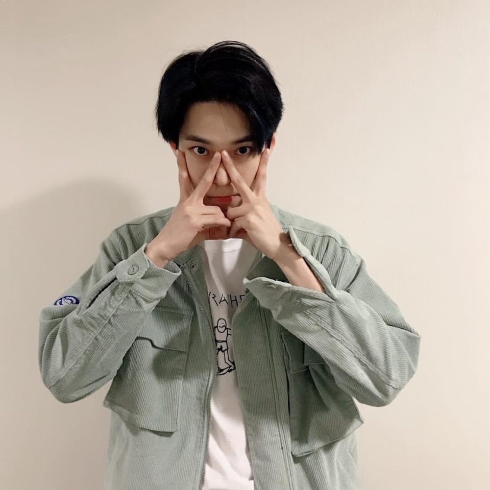 NCT Doyoung Korean Brand Saintpain Black Jacket